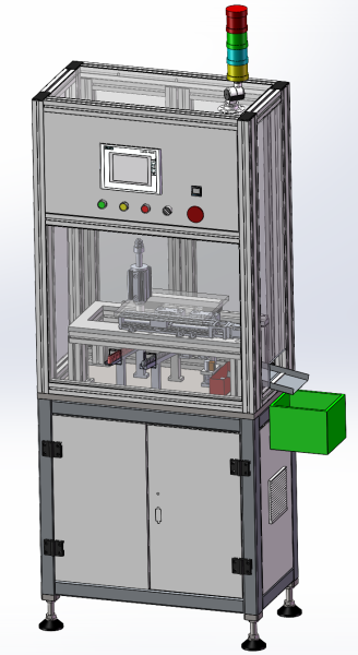 Máquina de detección de hilo de cigarrillo electrónico SolidWorks editable Modelo 3D .c4d .max .obj .3ds .fbx .stl .blend