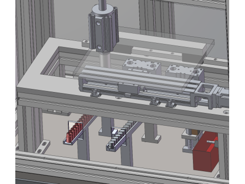 Máquina de detección de hilo de cigarrillo electrónico SolidWorks editable Modelo 3D