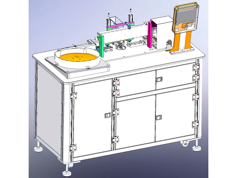 Inductance automatic tape wrapping machine SolidWorks editable 3D Model