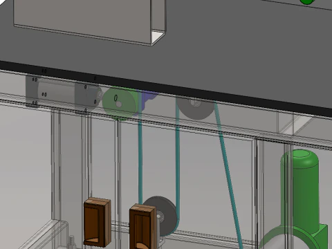 Motor tensile testing table SolidWorks editable 3D Model