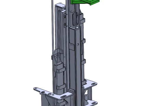 Wiertnica do kotew dachowych SolidWorks edytowalna Model 3D