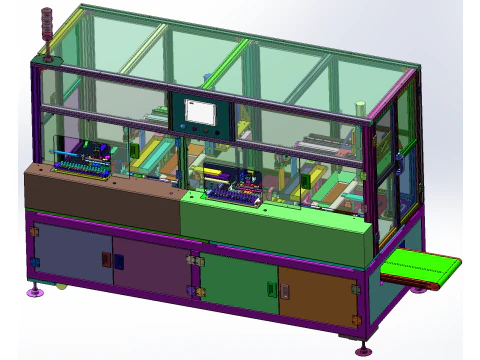 Оборудование для испытания проводимости изгиба клемм SolidWorks редактируемое 3D Модель