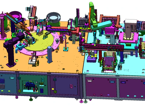 Al&uuml;minyum boru tutkal kaynak ekipmanı SolidWorks d&uuml;zenlenebilir 3D Model