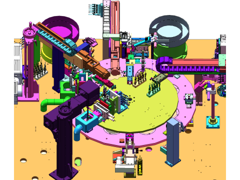 Aluminium buislijm lasapparatuur SolidWorks bewerkbaar 3D Model