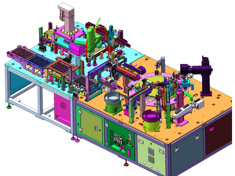 Aluminium buislijm lasapparatuur SolidWorks bewerkbaar 3D Model