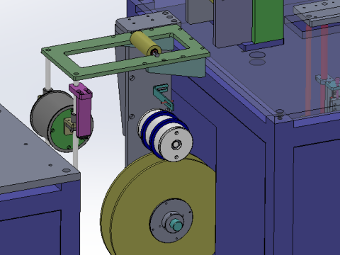 Медная фольга и клей для медных листов SolidWorks, редактируемый 3D Модель