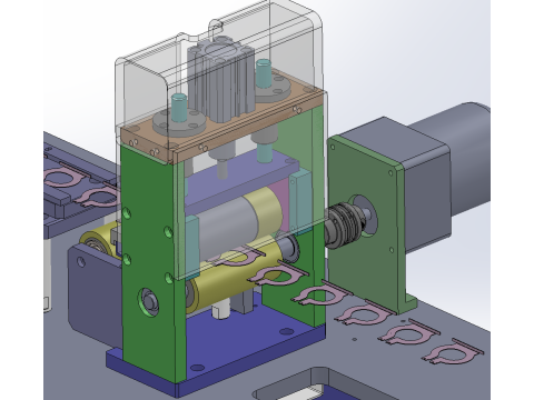 Медная фольга и клей для медных листов SolidWorks, редактируемый 3D Модель