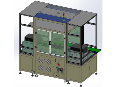 Spider hand disc machine SolidWorks editable 3D Model