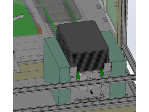 Machine à disque à main Spider SolidWorks modifiable Modèle 3D