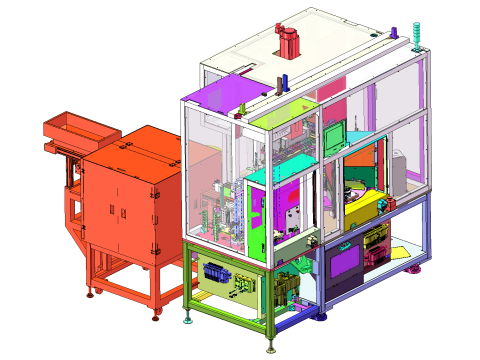 Lager- en afdichtingsringmontageapparatuur SolidWorks bewerkbaar 3D Model