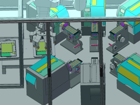 Обладнання для автоматичного маркування SolidWorks з можливістю редагування 3D Модель
