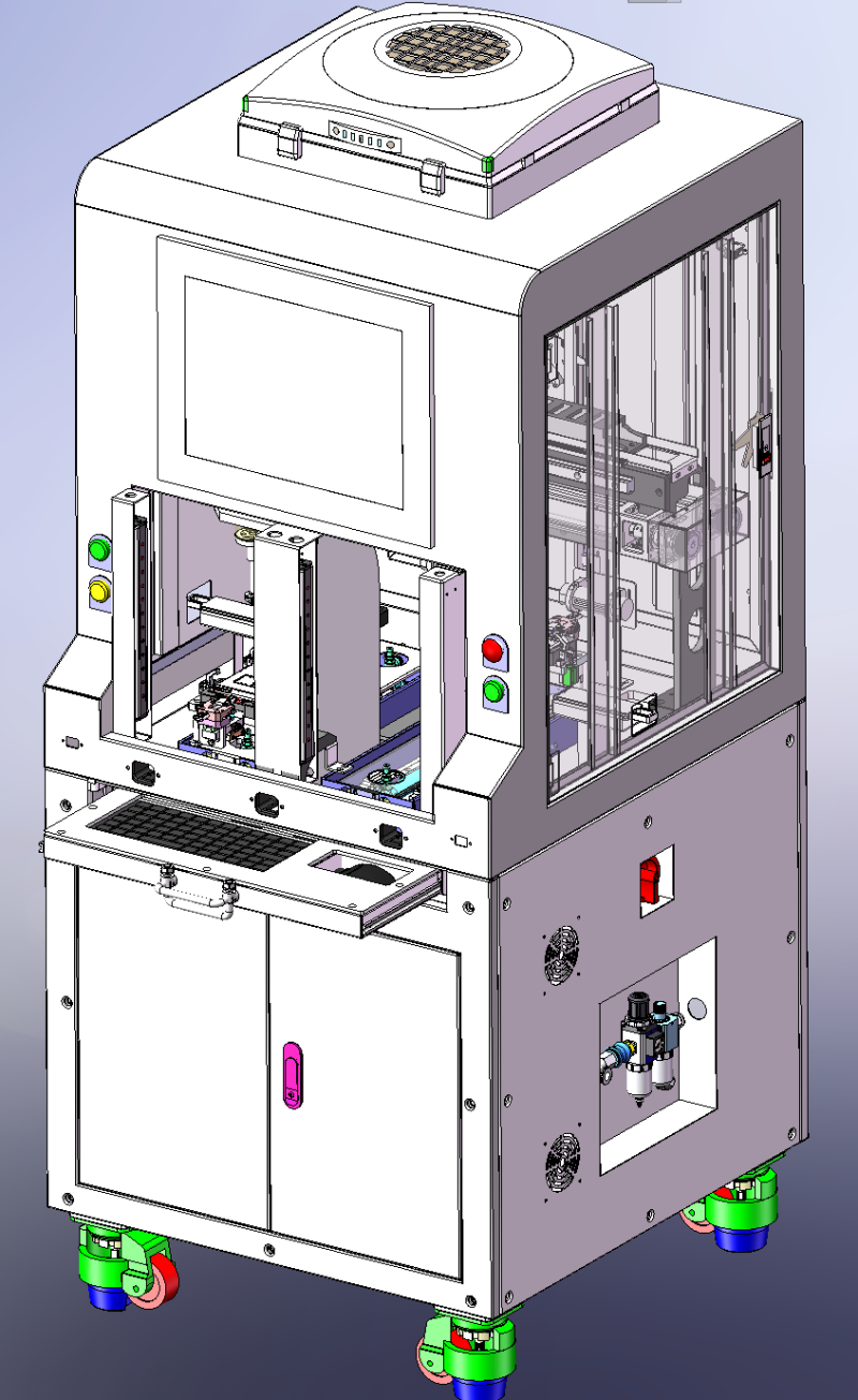 某品牌手机指纹检测设备SolidWorks可编辑 3D 模型 .c4d .max .obj .3ds .fbx .stl .blend