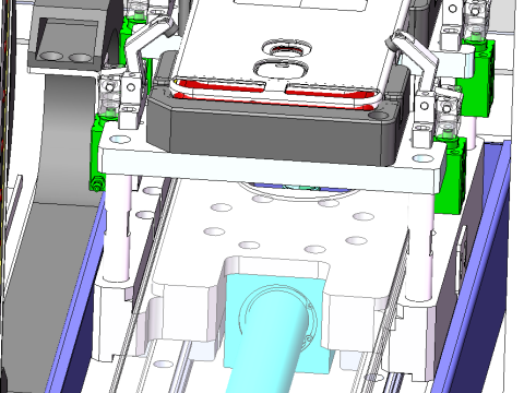 某品牌手机指纹检测设备SolidWorks可编辑 3D 模型