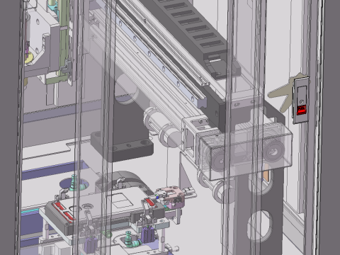 某品牌手机指纹检测设备SolidWorks可编辑 3D 模型