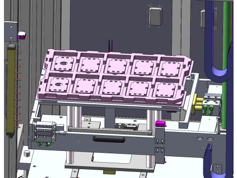 托盘装载机 SolidWorks 可编辑 3D 模型