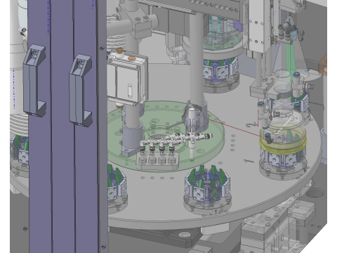 सॉलिडवर्क्स 3डी मोटर रोटर उत्पादन उपकरण 3D मॉडल