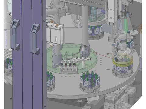 Equipamento de produ&ccedil;&atilde;o de rotor de motor SolidWorks 3D Modelo 3D