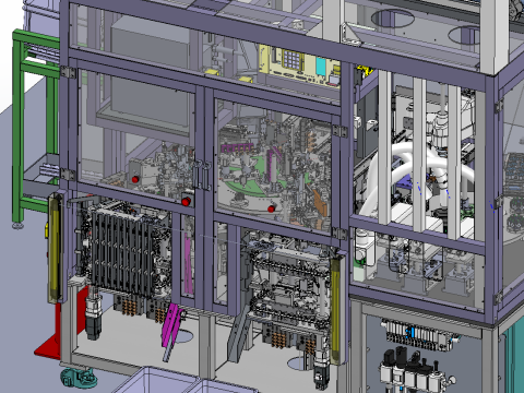 सॉलिडवर्क्स 3डी मोटर रोटर उत्पादन उपकरण 3D मॉडल