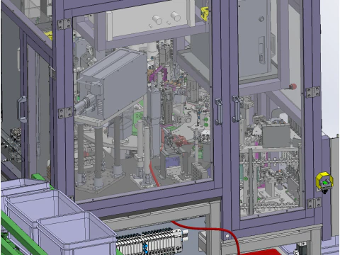 Equipamento de produ&ccedil;&atilde;o de rotor de motor SolidWorks 3D Modelo 3D