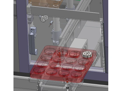 Equipamento de produ&ccedil;&atilde;o de rotor de motor SolidWorks 3D Modelo 3D