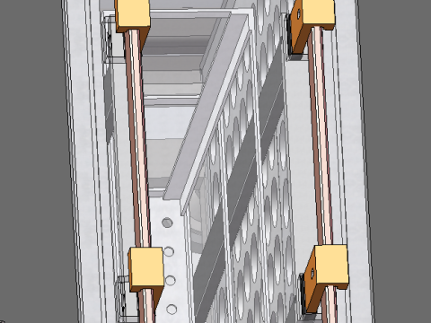 Electrolytic equipment production line SolidWorks 3D Copper plating electrolysis equipment electro 3D Model