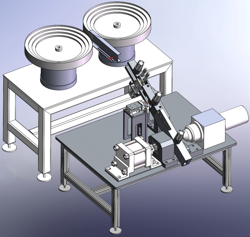 Elevator guide wheel riveting machine guide wheel and shaft press fit SolidWorks 3D 3D Model .c4d .max .obj .3ds .fbx .stl .blend