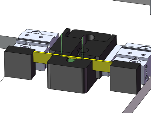 Machine d'insertion circulaire de rouleaux de coton filtrant SolidWorks 3D Modèle 3D