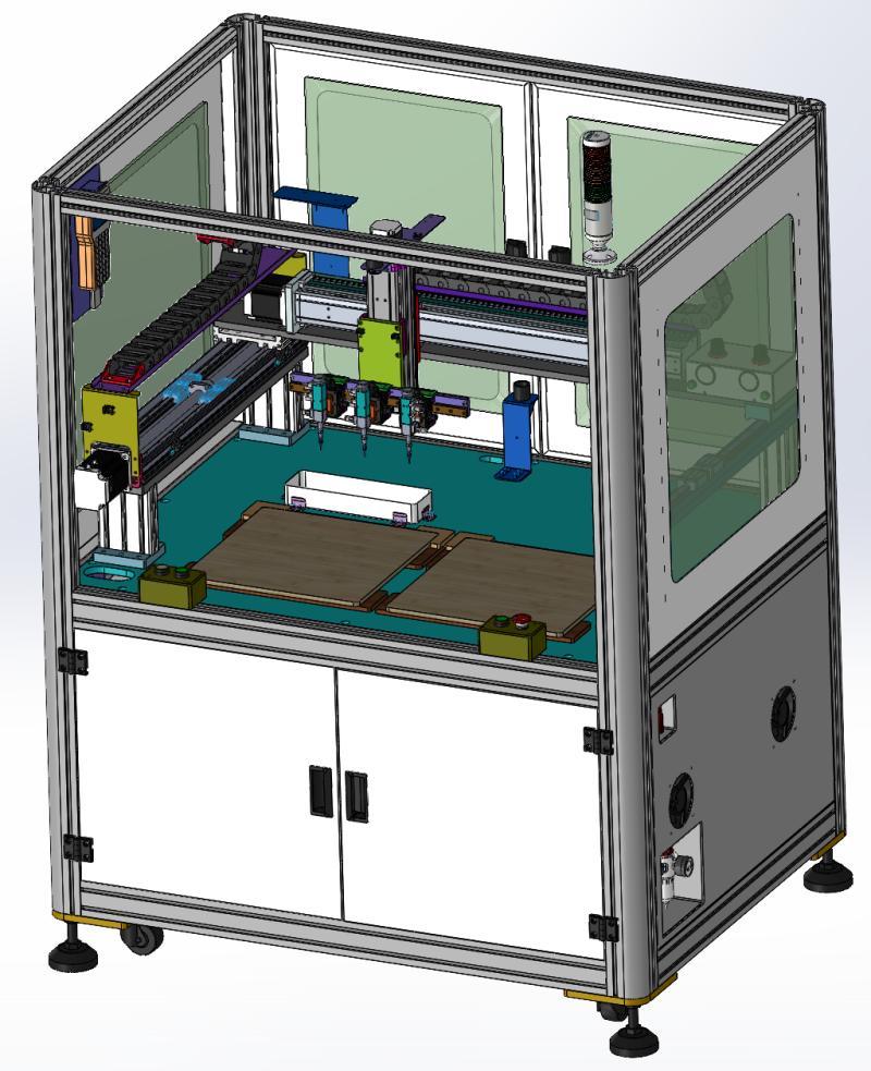 Dosatore verticale SolidWorks 3D Modello 3D .c4d .max .obj .3ds .fbx .stl .blend