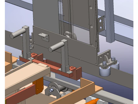 Accessories Surface Treatment Production Line SolidWorks 3D 3D Model