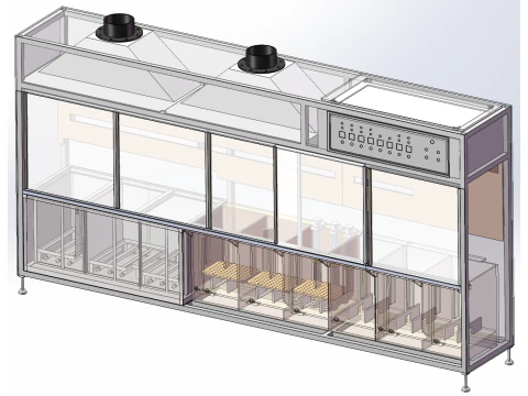Verwarmingsapparatuur met constante temperatuur SolidWorks 3D 3D Model