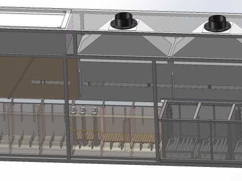 लगातार तापमान हीटिंग उपकरण सॉलिडवर्क्स 3डी 3D मॉडल