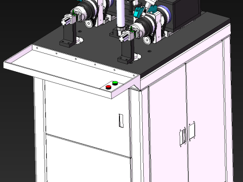 Two end winding machine SolidWorks 3D 3D Model