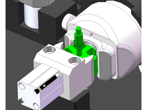 Two end winding machine SolidWorks 3D 3D Model