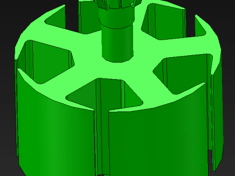 Two end winding machine SolidWorks 3D 3D Model