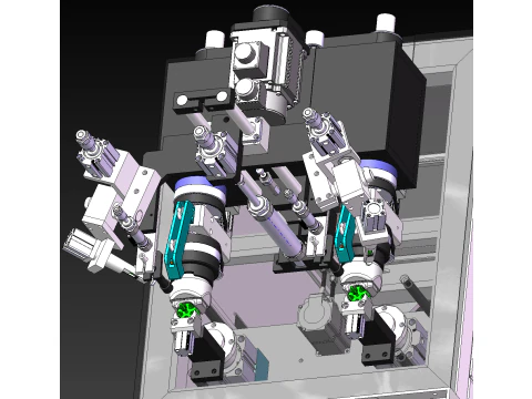 Two end winding machine SolidWorks 3D 3D Model