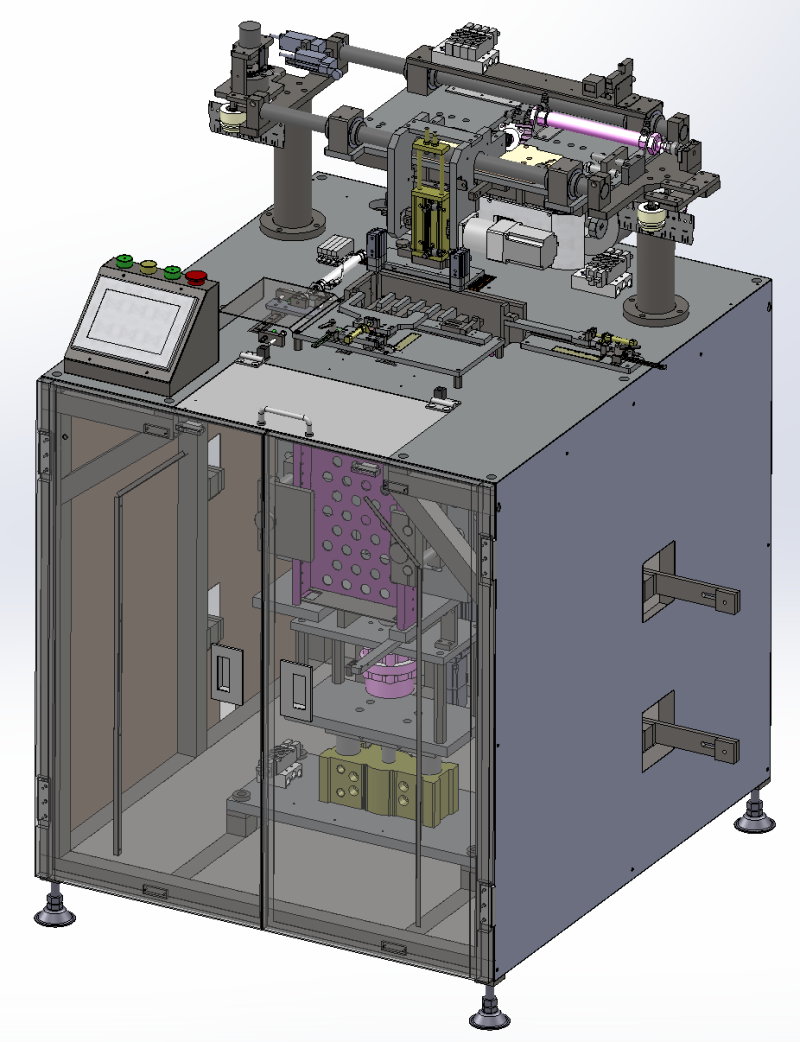 स्पर्शरेखा फीडिंग मशीन सॉलिडवर्क्स 3डी 3D मॉडल .c4d .max .obj .3ds .fbx .stl .blend