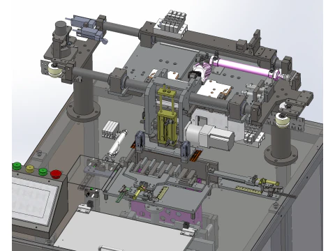 Tangent feeding machine SolidWorks 3D 3D Model