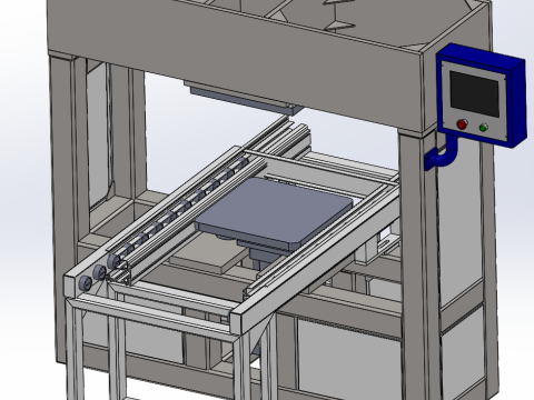 Prasa typu Longmen 15T Model 3D