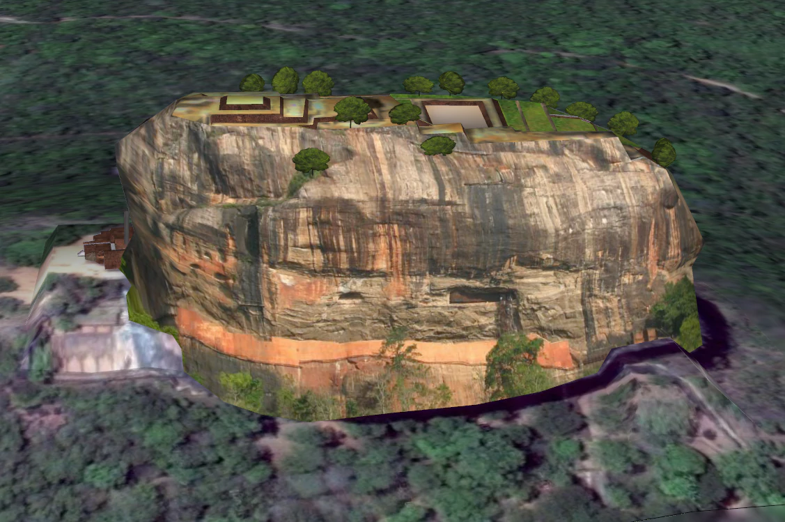A rocky mountain with cliffs and steep edges 3D Model .c4d .max .obj .3ds .fbx .stl .blend 