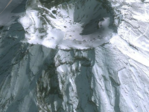 Two SU models for volcanoes and islands 3D Model