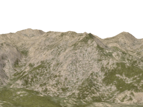 Modern natural mountain range mountain peak mountain terrain rock terrain hilly terrain mountai 3D Model