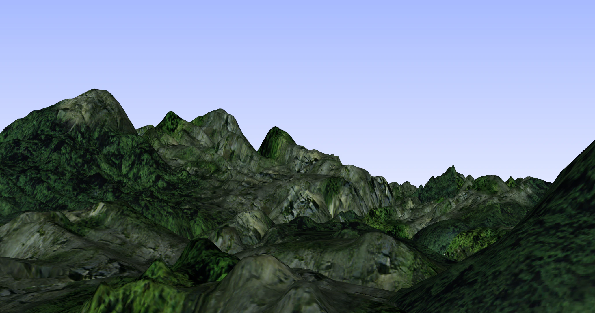 Mountains Sketchup Model 3D Model .c4d .max .obj .3ds .fbx .stl .blend 