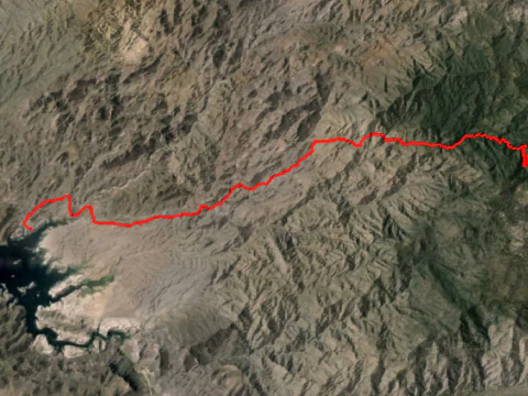 Constructing eroded mountains in arid and semi-arid regions SketchUp model 3D Model