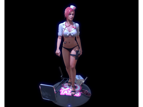 30 комплектів моделей жіночих персонажів 3D Модель