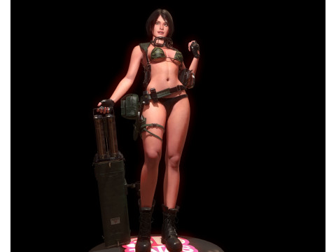 30 комплектів моделей жіночих персонажів 3D Модель