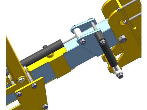 Grapevine Pre-pruning Machine UG10 3D Model