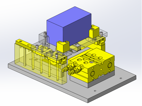 N배속 메커니즘 3D 모델