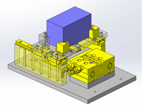 N times speed mechanism 3D Model