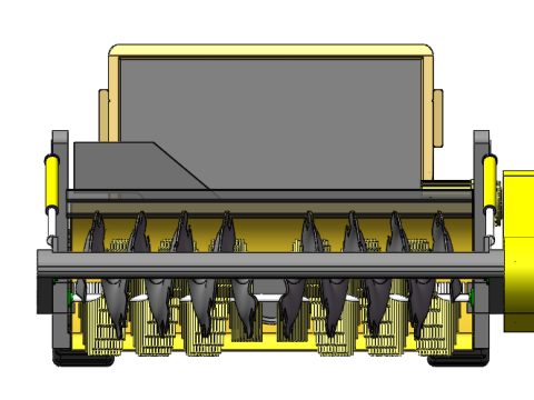 Snow shovel SW 3D 3D Model