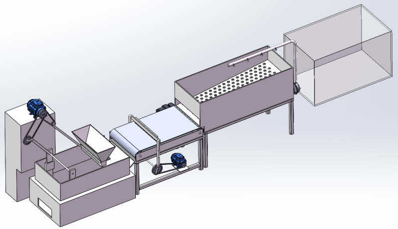キムチ製造機SW 3Dアニメーションシミュレーション 3Dモデル .c4d .max .obj .3ds .fbx .stl .blend 